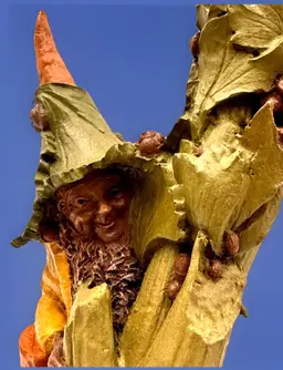 Tom Clark Gnome STU Figurine #81 Chef Stuart Carrots Stew Celery Cook 10" Tall