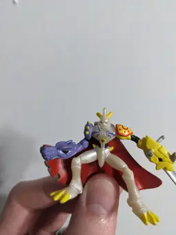 Omnimon Omegamon Digimon Digital Monsters 1.5" Mini Figure H-T Bandai 2000