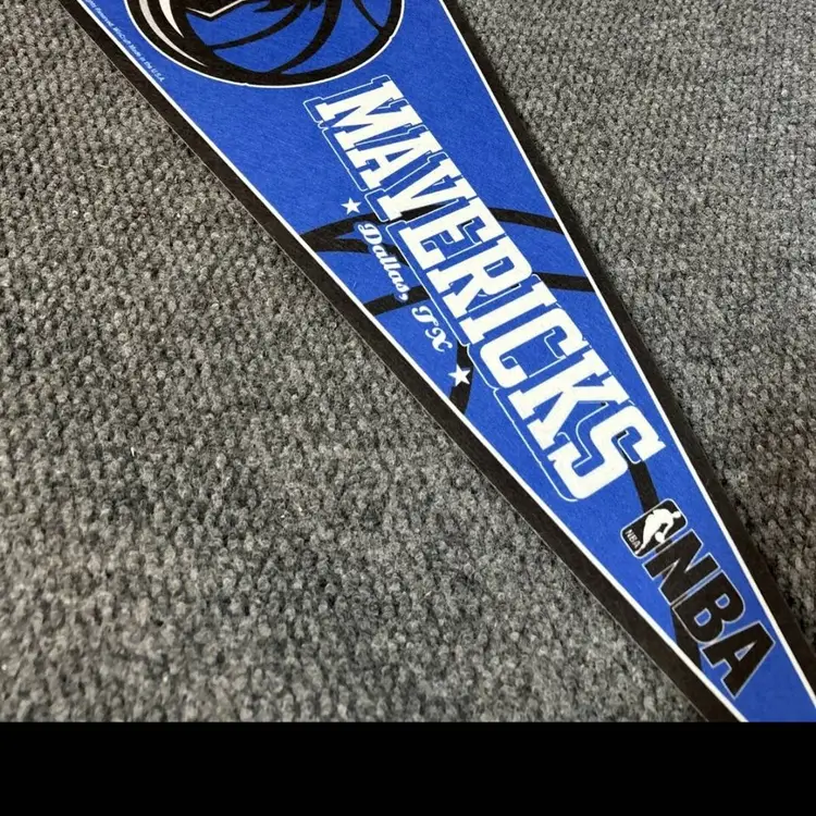 Vtg Felt Pennant Dallas Mavericks 2012 Wincraft