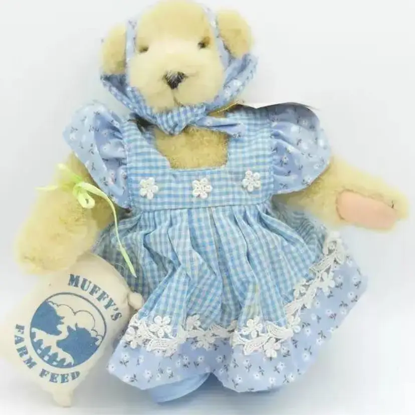 MUFFY VANDERBEAR PLUSH, Muffy Down In The Farm 7" 1991 Vintage