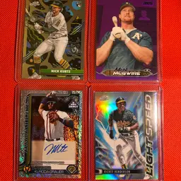 Oakland Athletics Team Lot - #, Auto, Cosmic