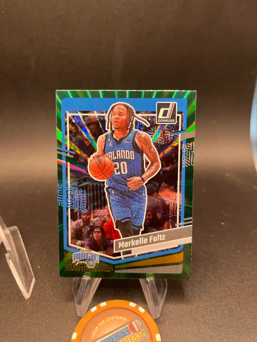 Markelle Fultz Green Laser Donruss 23-24 Orlando Magic