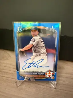 Ethan Pecko 2023 Bowman Chrome 1st Auto 61/150