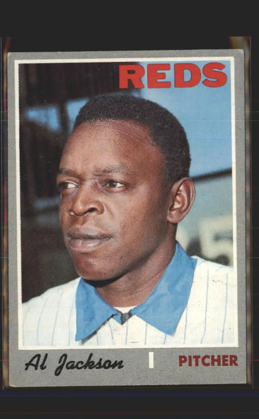 Al Jackson 1970 Topps #443 - (pk6) - Cincinnati Reds