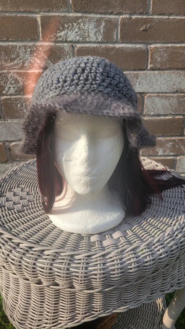 Crochet Bucket Hat: Breezewhisperer's Devotion