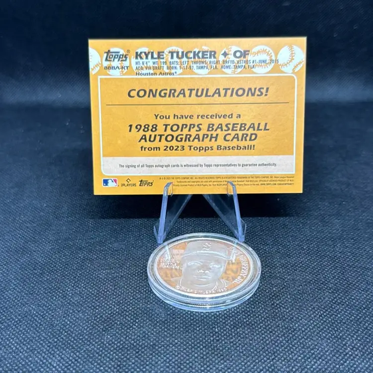 2023 Topps Kyle Tucker 1988 Baseball Auto Houston Astros