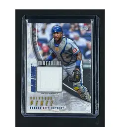 2025 Topps #MLM2-SP MEM Salvador Perez Major League Material Relics (Series Two) Kansas City Royals