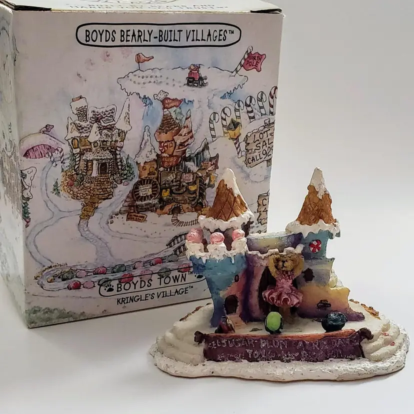 Boyds Bears Kringle's Village Sugar Plum Pavilion