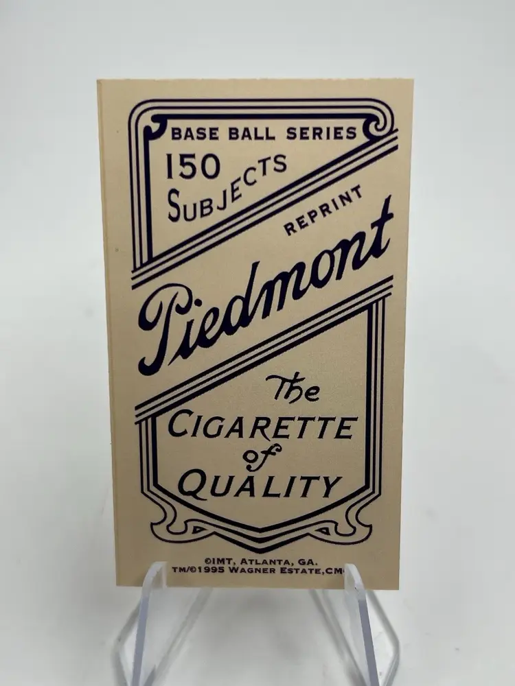 1995 IMT T206 T-206 Honus Wagner Pirates Licensed Reprint 1909 Tobacco Card