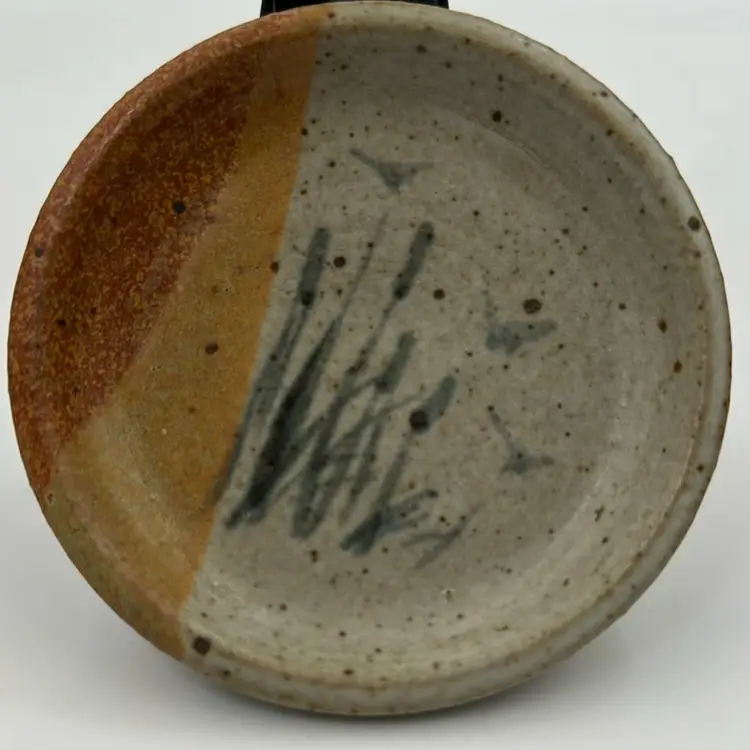 Small Pottery Plate Very Cute