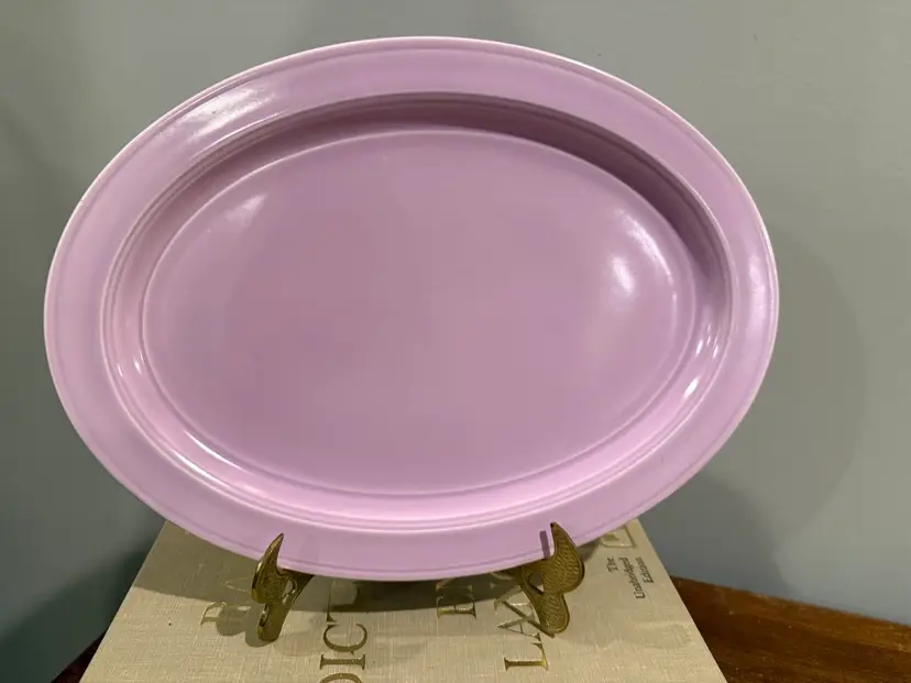California Orchid Lavender 14" Oval Serving Platter