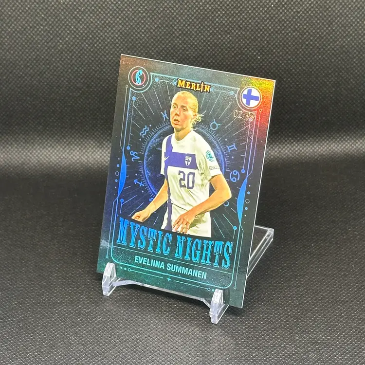 Eveliina Summanen Mystic Nights /99 2025 Topps Merlin Euros - Finland