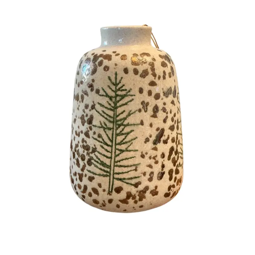 New With Tags Pine Tree Decorative Vase