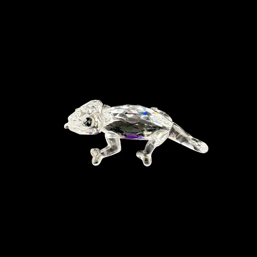 Swarovski Crystal Chameleon 2” Long x 1.25” Wide