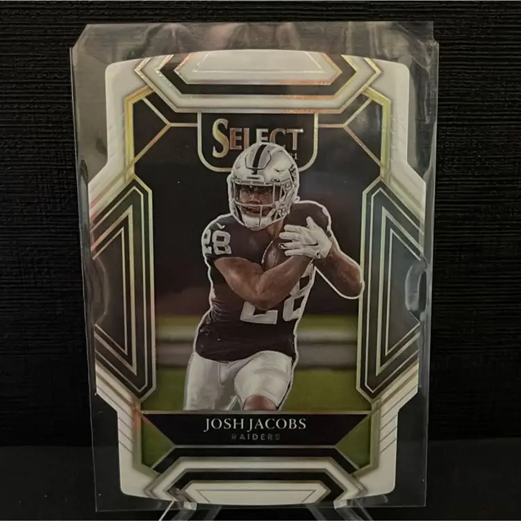 Josh Jacobs /99 White 2021 Select Las Vegas Raiders
