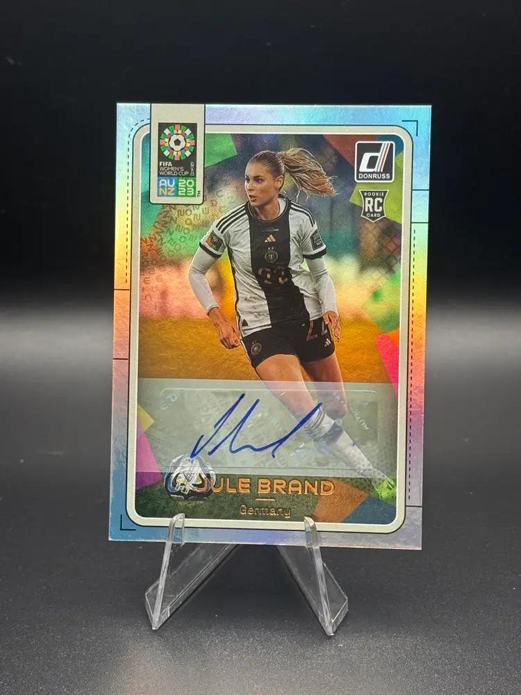 Jule Brand 2023 Donruss Women’s World Cup Autograph Germany