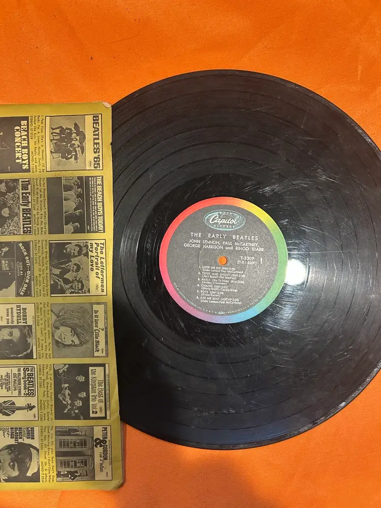 The Early Beatles  Now On Capitol ST-2309 Stereo with slip only