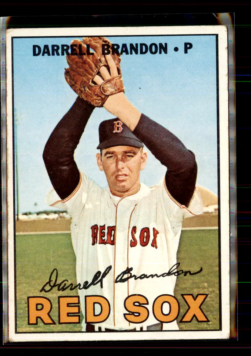 Darrell Brandon 1967 Topps #117 - (144) - Boston Red Sox