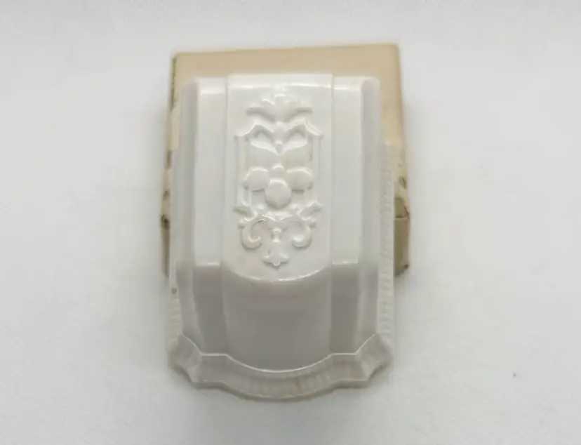 Art Deco Single Presentation Celluloid Ring Box with Original Gift Box