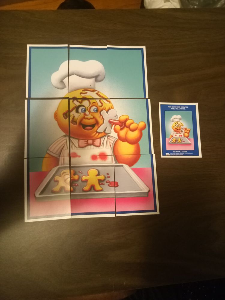 Full Art Garbage Pail kid cards