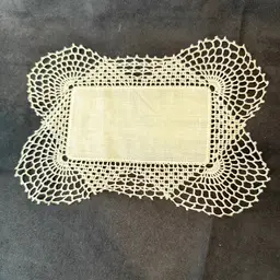 #01 Linen and Lace Doily