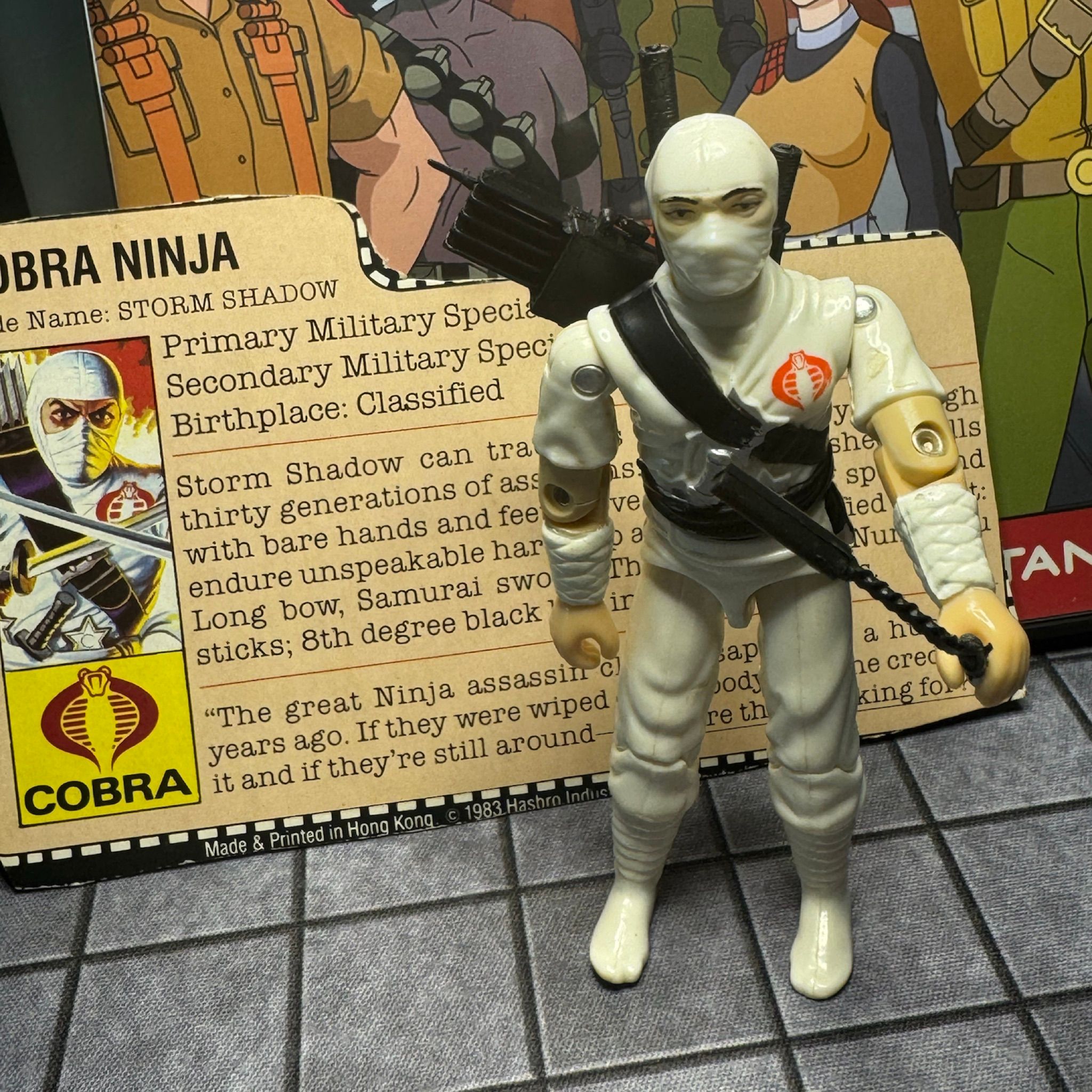 1993 GI Joe Star Brigade Ozone v2 MOC MOSC