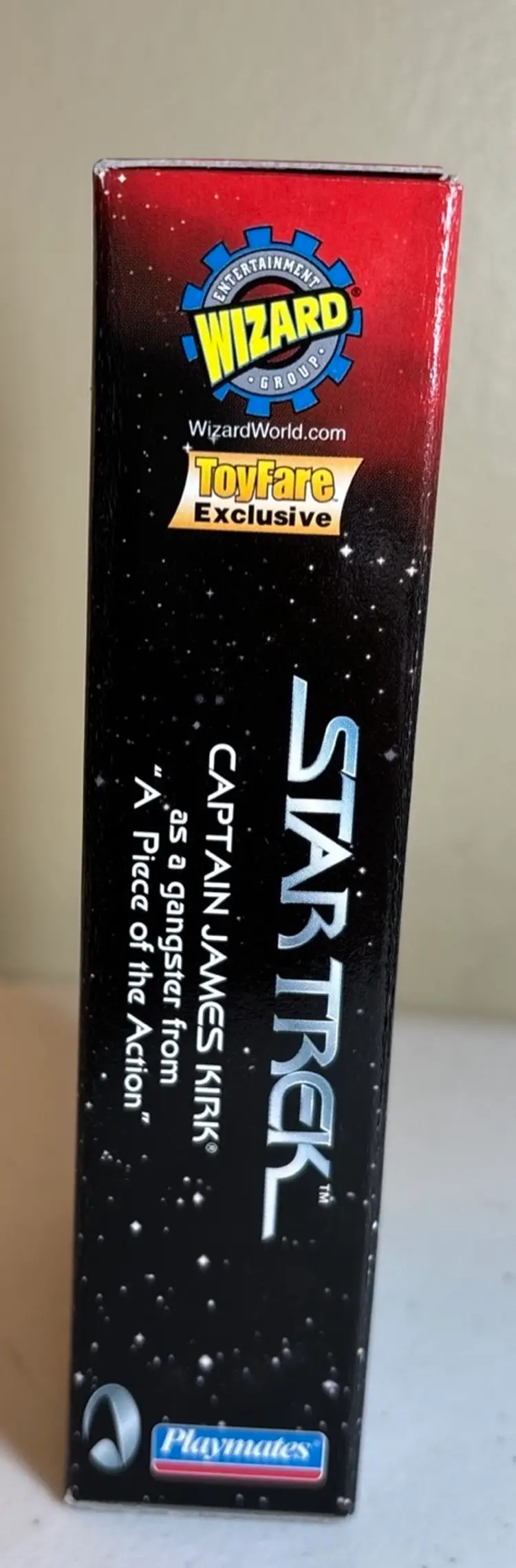 Captain James Kirk Gangster A Piece of the Action Star Trek Toyfare Wizard New & Sealed
