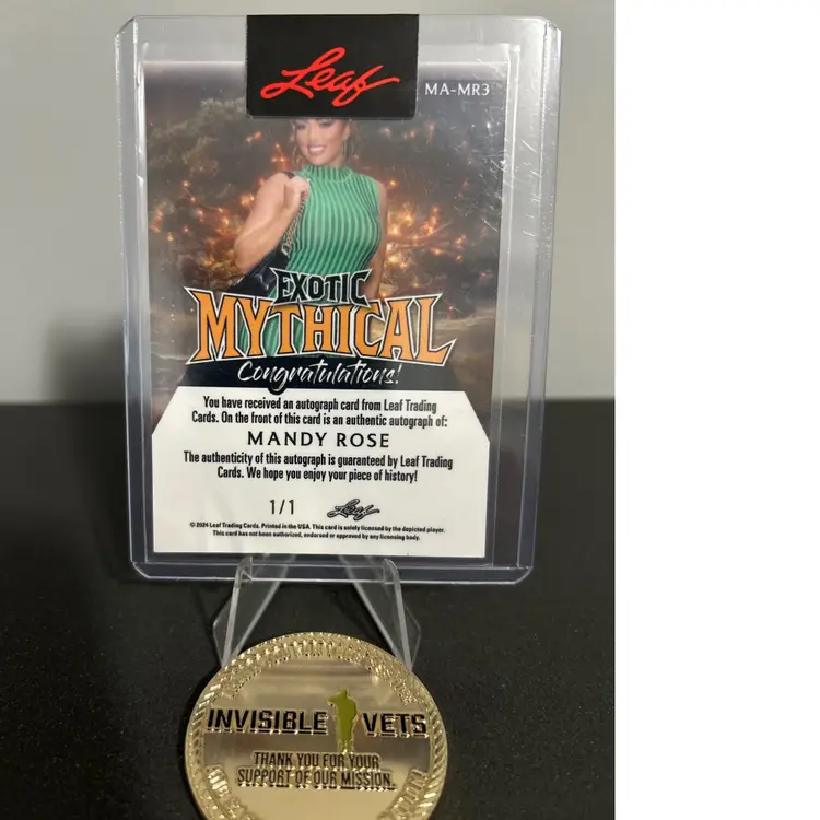 MANDY ROSE 2024 LEAF EXOTIC MYTHICAL AUTO 1/1