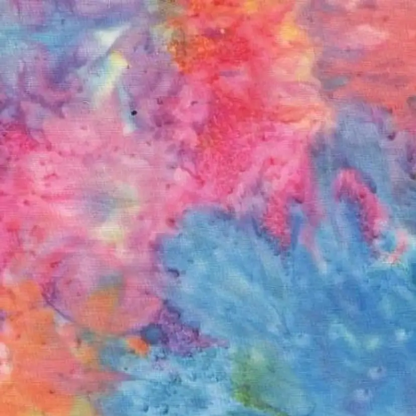 Fat Quarter Fabric Bali Batik - Mardi Gras - Premium Quilt Store Cotton