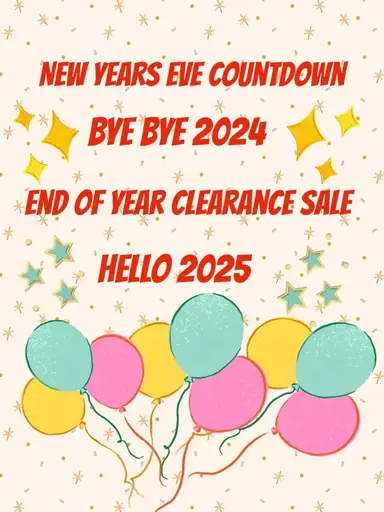 New Years Eve Clearance Sale - Timeless Treasures by Gina