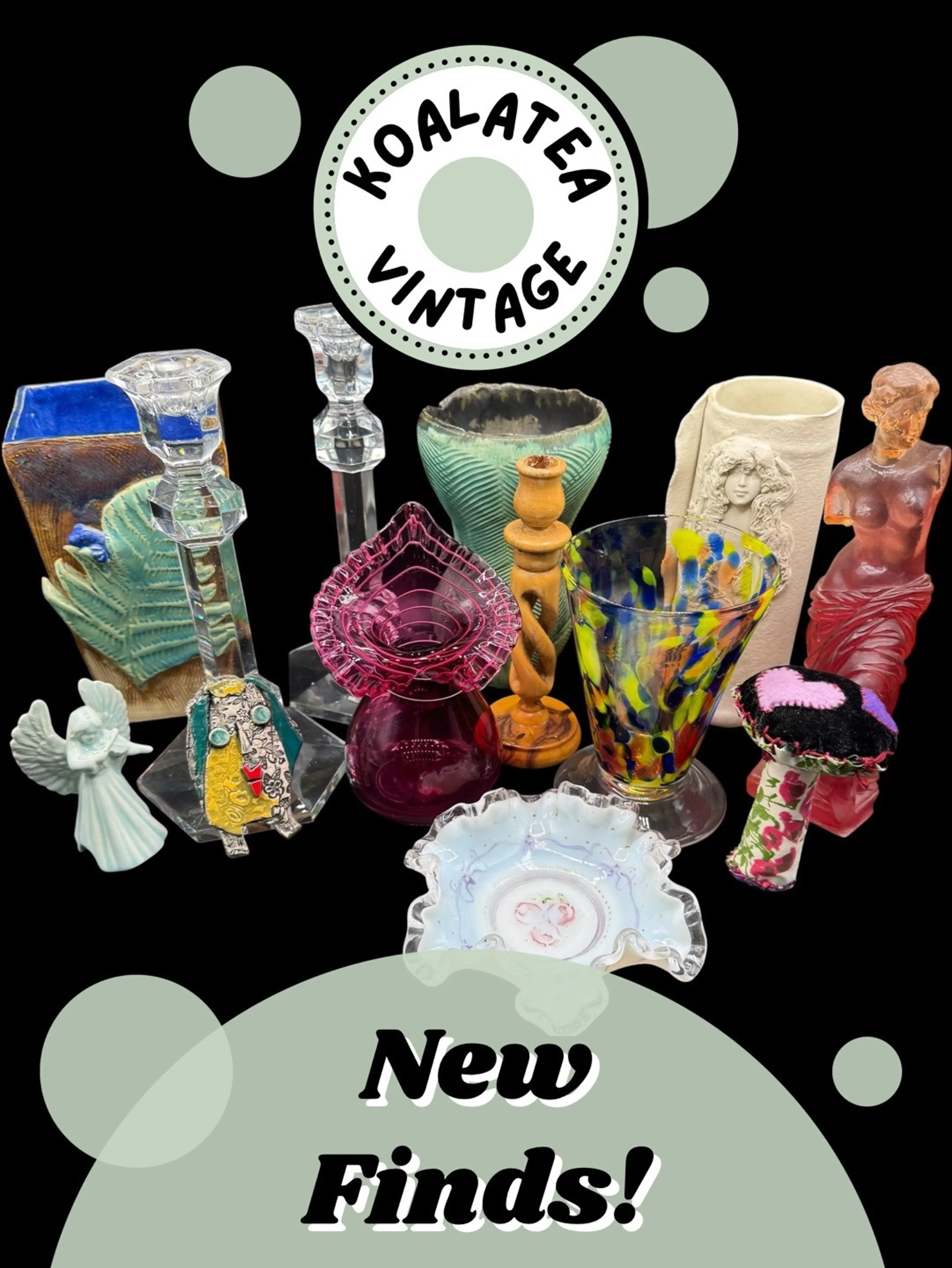 New Finds! Glass, Pottery, Fenton, Weirdos?? 