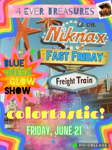 FFFT: BLUE GREEN GLOW SHOW