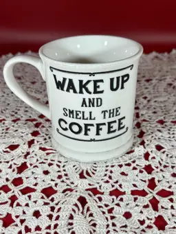 Home Essentials Wake Up And Smell The Coffee Mug