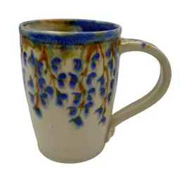 Polish Pottery Stoneware Mug, Bluebells, Medium