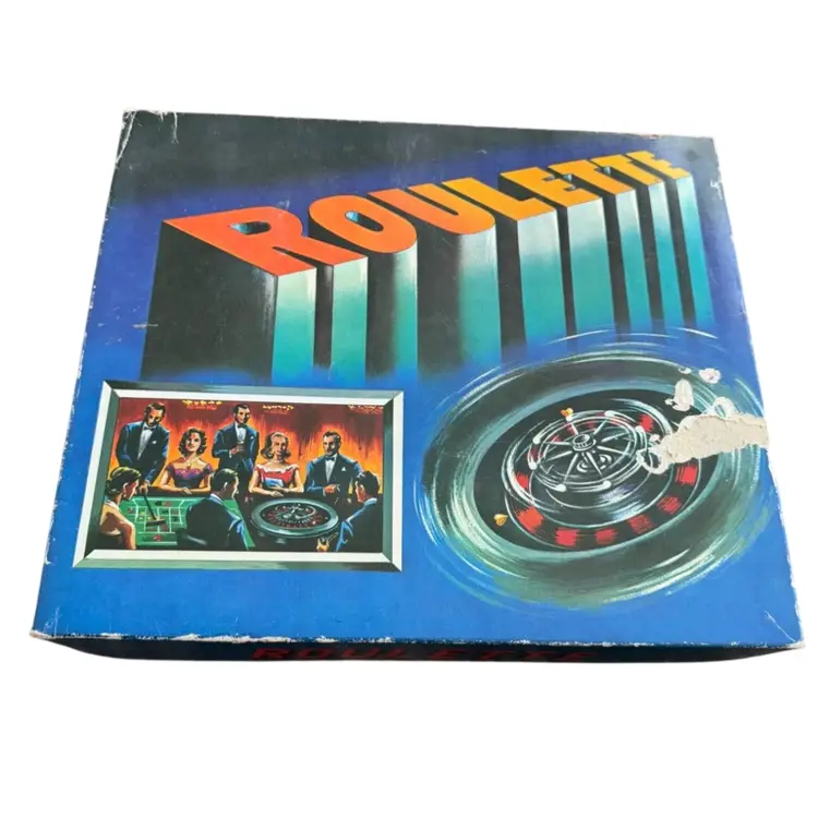 Vintage Roulette Game Wheel Monte Carlo Style Made in Japan-