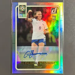 Georgia Stanway Women’s World Cup Auto - England National Team - Donruss - Women’s Soccer