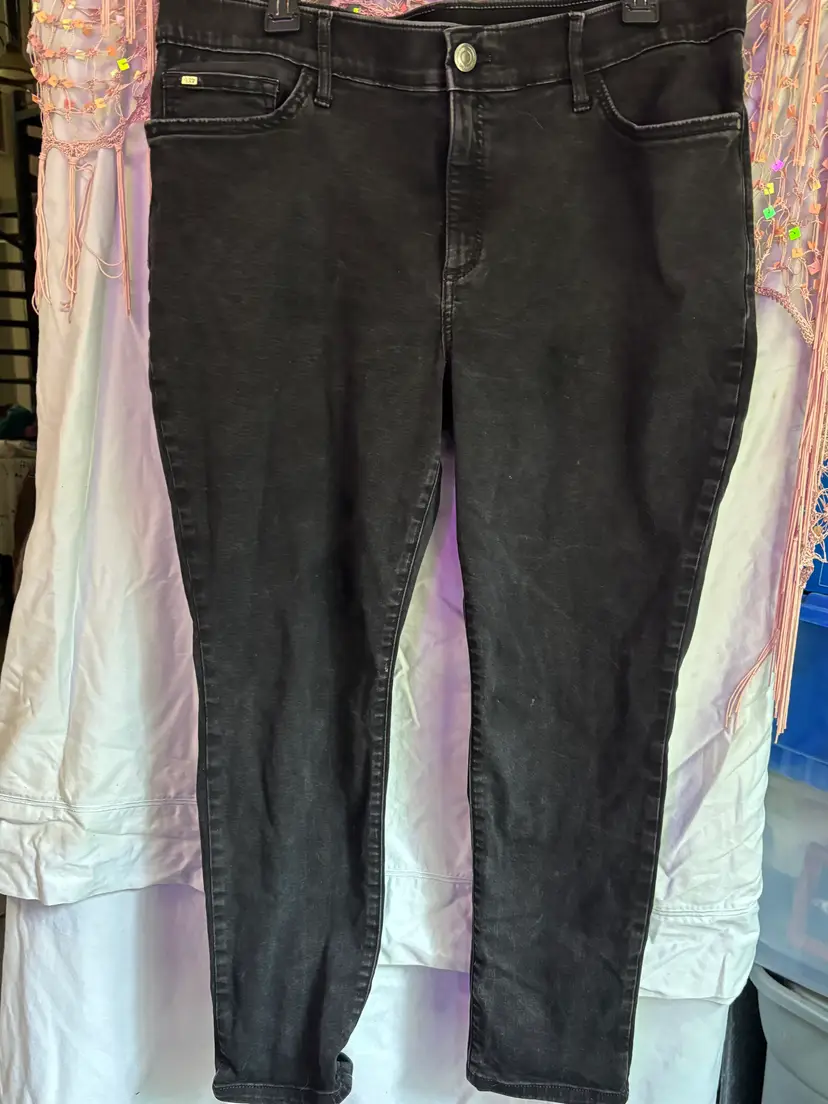 Ladies Sz 18S Lee Black Denim Jeans