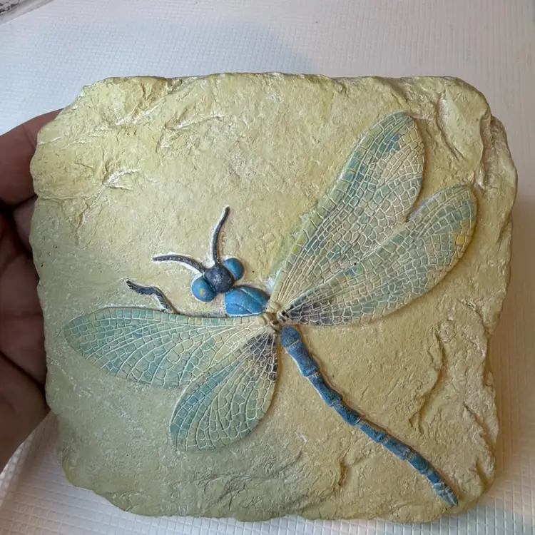 Dragon Fly Blue Colored Wall Decor Read