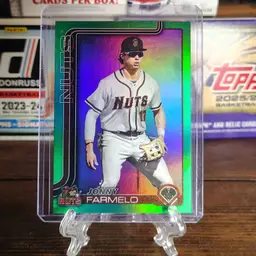 Jonny Farmelo 2025 Topps Pro Debut Green refractor /99