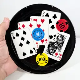 2005 Got Game Plate by Riviera Van Beers for Signature 7in diam.