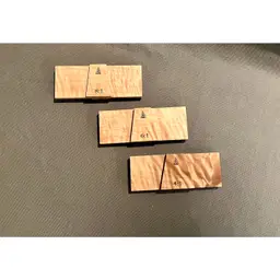 Blue Spruce Dovetail Markers, Set of 3