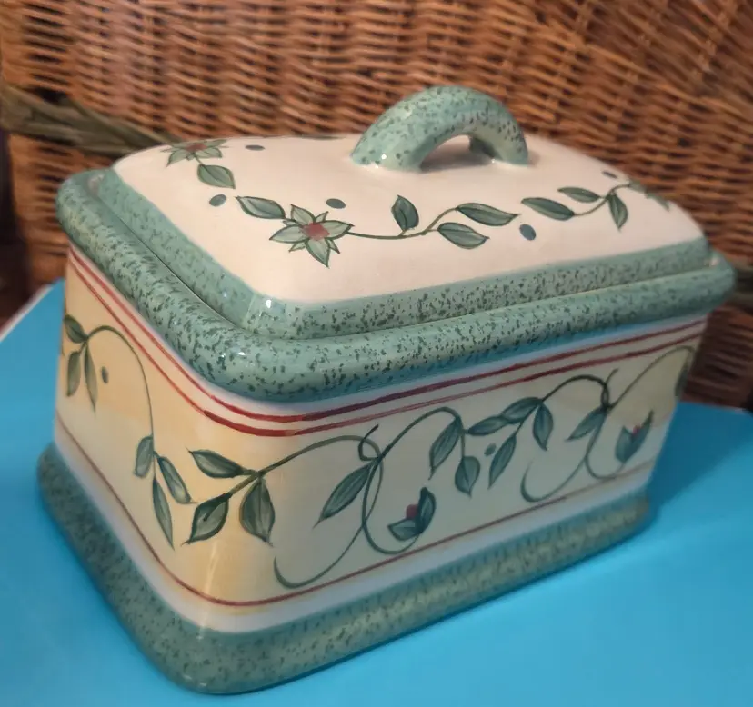Pfaltzgraff "French Quarter" Recipe Container