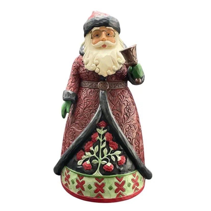 Jim Shore Santa #6012885 Christmas Bells Are Ringing Figurine Heartwood Creek