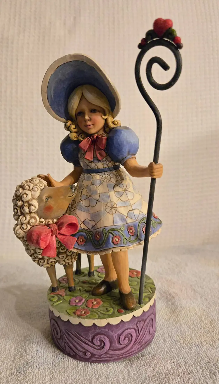 Jim Shore "Heartwood Creek" My Little Lamb  By Enesco