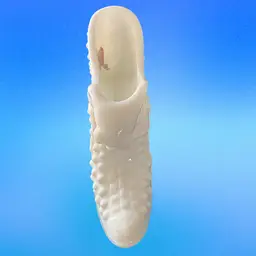 28 Milk Glass Cat Head Fenton Glass Slipper