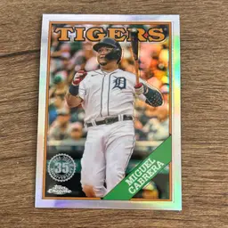 Miguel Cabrera
2023 Topps Chrome 1988
Detroit Tigers