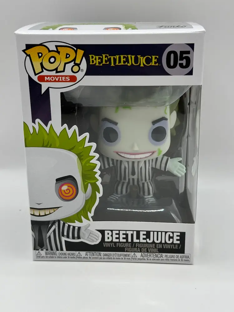 Funko POP! Movies: Beetlejuice BEETLEJUICE Figure #05 w/ Protector