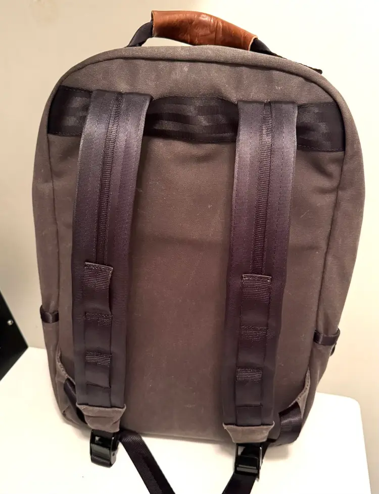 Defy Bucktown In Charcoal Texwax Canvas, Horween Leather And Stormtrooper VX21 X-Pac