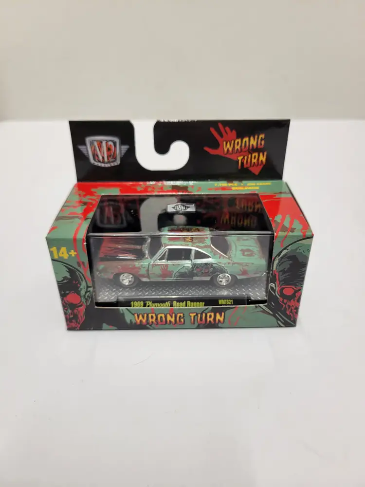 M2 Machines 1969 Plymouth Road Runner 1:64 - "Wrong Turn" 2025 HALLOWEEN