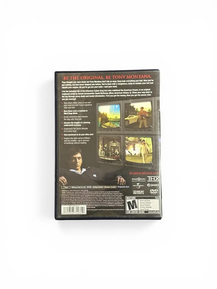 PlayStation 2 PS2 Game Scarface The World Is Yours CIB Complete In Box